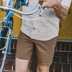 The Camp Short In British Khaki Ripstop -Fashion Clothes 0O0A6962