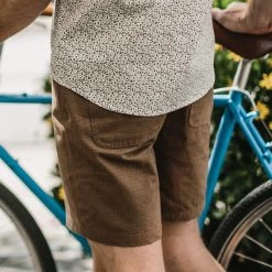 The Camp Short In British Khaki Ripstop -Fashion Clothes 0O0A7109