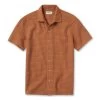 The Short Sleeve Hawthorne In Rust Pickstitch Waffle -Fashion Clothes 1M1055 The Short Sleeve Hawthorne RUSTPICKSTITCH a corrected