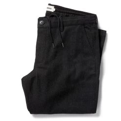 The Carmel Pant In Dark Charcoal