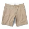 The Trail Short In Khaki Herringbone