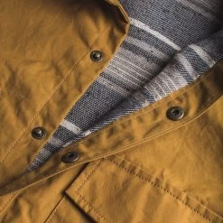 The Chore Jacket In Mustard Dry Wax Canvas -Fashion Clothes 34 1f222d67 e49d 4afe b66c 8866c893e95d