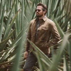 The Project Jacket In Field Tan Beeswaxed Canvas -Fashion Clothes 39 ea9f2d7a c250 4c54 9769 0280c95d2b6e