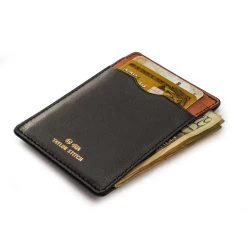 The Minimalist Wallet In Black -Fashion Clothes BLACK CARD 3