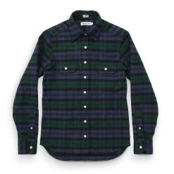 The Sierra Shirt In Blackwatch Plaid