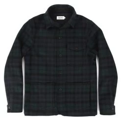 None The Project Jacket In Blackwatch Pendleton Wool