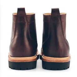 None The Cap Toe Moto Boot In Brown Steerhide -Fashion Clothes BROWN 3 33897114 1553 4937 bef3 66732ea4dfd9