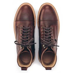 None The Cap Toe Moto Boot In Brown Steerhide -Fashion Clothes BROWN 4 91583c0d a858 41e2 826f 74aaf63200f2
