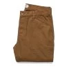 None The Chore Pant In Washed Camel -Fashion Clothes Background