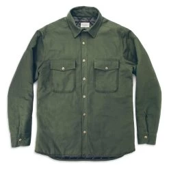 None The Chore Jacket In Army Ripstop Canvas
