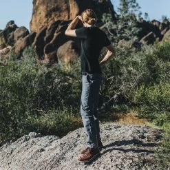 The Travel Chino In Charcoal -Fashion Clothes GREY PANT 6