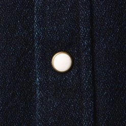 The Western Shirt In Indigo Crepe -Fashion Clothes INDIGO WESTERN 6