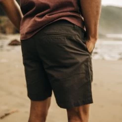 The Morse Short In Dark Charcoal Linen 12 The Morse Short In Dark Charcoal Linen -Fashion Clothes InStock m q421 MorseShort DarkCharcoal 005
