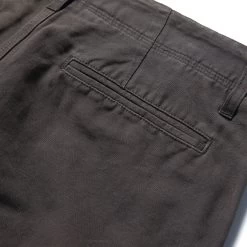 The Morse Short In Dark Charcoal Linen 14 The Morse Short In Dark Charcoal Linen -Fashion Clothes InStock m q421 MorseShort DarkCharcoal 007