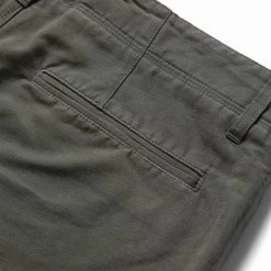 The Morse Short In Dark Slate Linen -Fashion Clothes InStock m q421 MorseShort DarkSlate 007