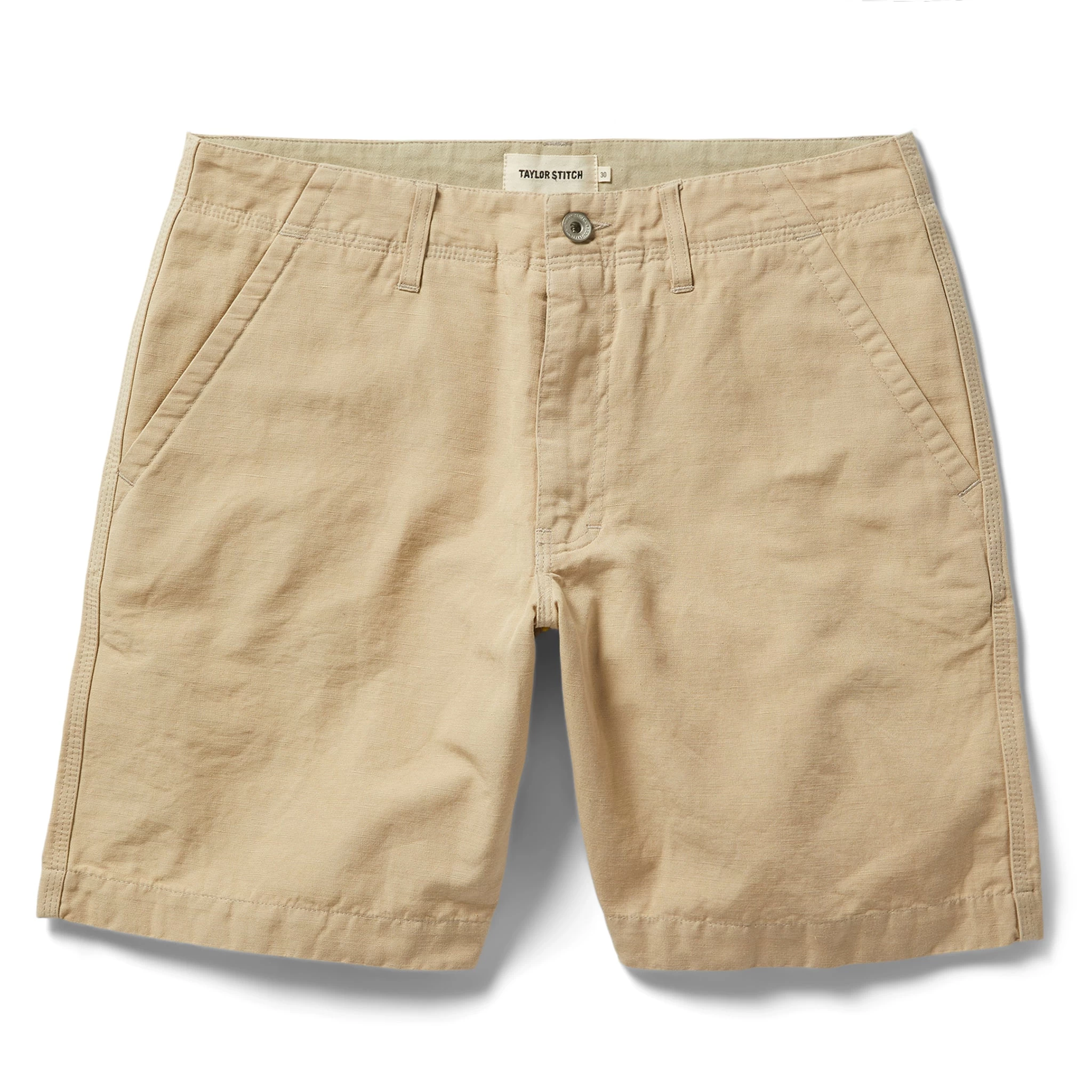 The Morse Short In Sand Linen 3 The Morse Short In Sand Linen