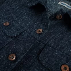 None The Pacific Jacket In Indigo Silk Denim -Fashion Clothes JACKET 2 7aee4659 04ce 411b bf5e 20cd7db1a7b3