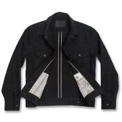None The Long Haul Jacket In Yoshiwa Mills Black Selvage -Fashion Clothes JACKET 3