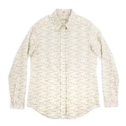 None The Katherine In Natural And Indigo Jacquard