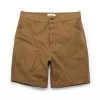 The Camp Short In British Khaki Ripstop -Fashion Clothes Khaki Short 1