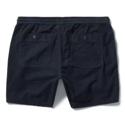 The Apres Short In Dark Navy Pinwale -Fashion Clothes Layer2