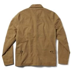 The Lined Longshore Jacket In Harvest Tan Waxed Canvas -Fashion Clothes Layer2 296d1e30 33bd 4f25 91cf 700bc2c996a1