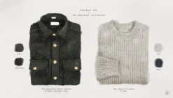 None The Maritime Shirt Jacket In Charcoal Donegal Wool -Fashion Clothes MARITIME COLLECTION WORKSHOP P2P 2x