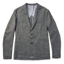 None The Telegraph Jacket In Charcoal