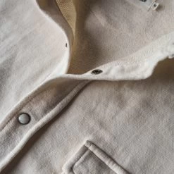 None The Glacier Shirt In Natural French Terry 13 None The Glacier Shirt In Natural French Terry -Fashion Clothes NATURAL 2