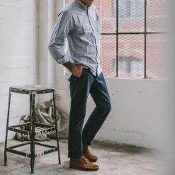 None The Slim Chino In Navy -Fashion Clothes NAVY 4 82d87514 8bc7 4fb1 b25d 91c6b358eb99