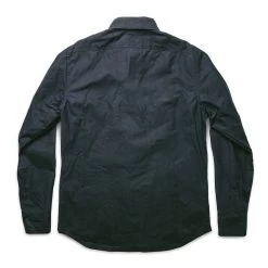 The Chore Jacket In Navy Dry Wax Canvas -Fashion Clothes NAVY CHORE JACKET 4