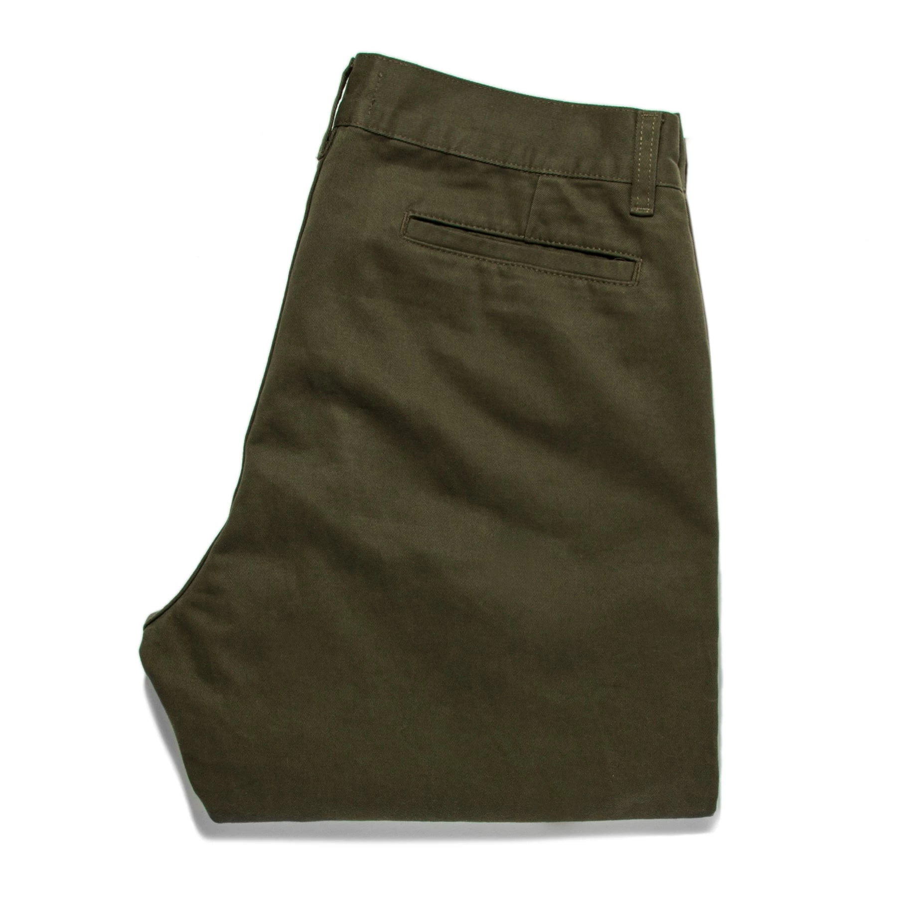 None The Slim Chino In Olive 9 None The Slim Chino In Olive - Image 7