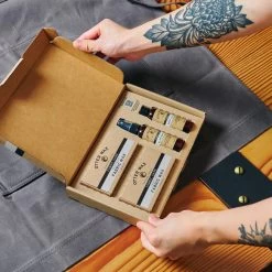 The Waxed Fabric Care Kit -Fashion Clothes Otter Wax Waxed Canvas Care Kit Open