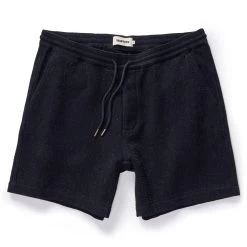 The Apres Short In Indigo Waffle