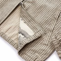 The Clark Jacket In Morita Stripe -Fashion Clothes The Clark Jacket MoritaStripe Detail2