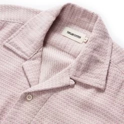The Conrad Shirt In Orchid Jacquard -Fashion Clothes The Conrad Shirt OrchidJacquard Detail1