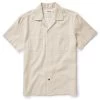 The Conrad Shirt In Sand Jacquard -Fashion Clothes The Conrad Shirt SandJacquard Front