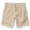 The Matlow Short In Dune Washed Herringbone -Fashion Clothes The Matlow Short DuneWashedHerringbone Frontnew