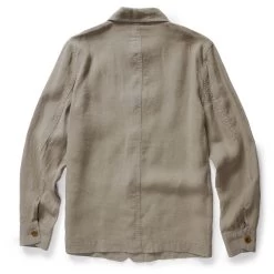 The Ojai Jacket In Arid Eucalyptus Hemp -Fashion Clothes The Ojai AridEucalyptusHemp Back