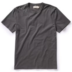 The Organic Cotton Tee In Faded Black