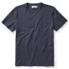 The Organic Cotton Tee In Navy -Fashion Clothes The Organic Cotton Tee Navy Front