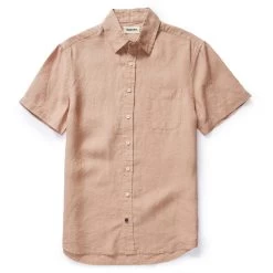 The Short Sleeve California In Clay Hemp