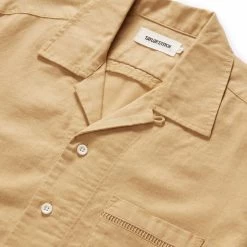 The Short Sleeve Hawthorne In Wheat -Fashion Clothes The Short Sleeve Hawthorne Wheat Detail1