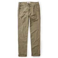 The Slim All Day Pant In Arid Eucalyptus Canvas -Fashion Clothes The Slim All Day Pant AridEucalyptusCanvas Front