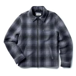 The Wyatt Jacket In Ash Plaid Wool