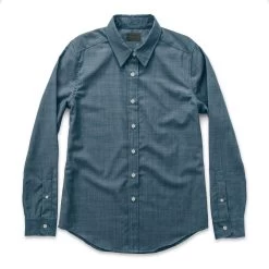 None The Katherine In Blue Merino 4S Chambray