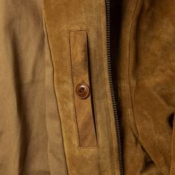 The Wyatt Jacket In Cognac Suede -Fashion Clothes WYATT5
