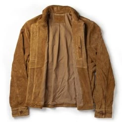 The Wyatt Jacket In Cognac Suede -Fashion Clothes WYATT7