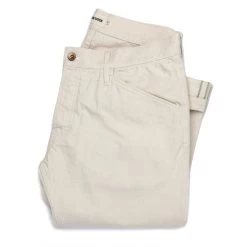 The Camp Pant In Organic Natural Selvage