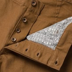 None The Chore Pant In Washed Camel -Fashion Clothes chore pant product selects 4